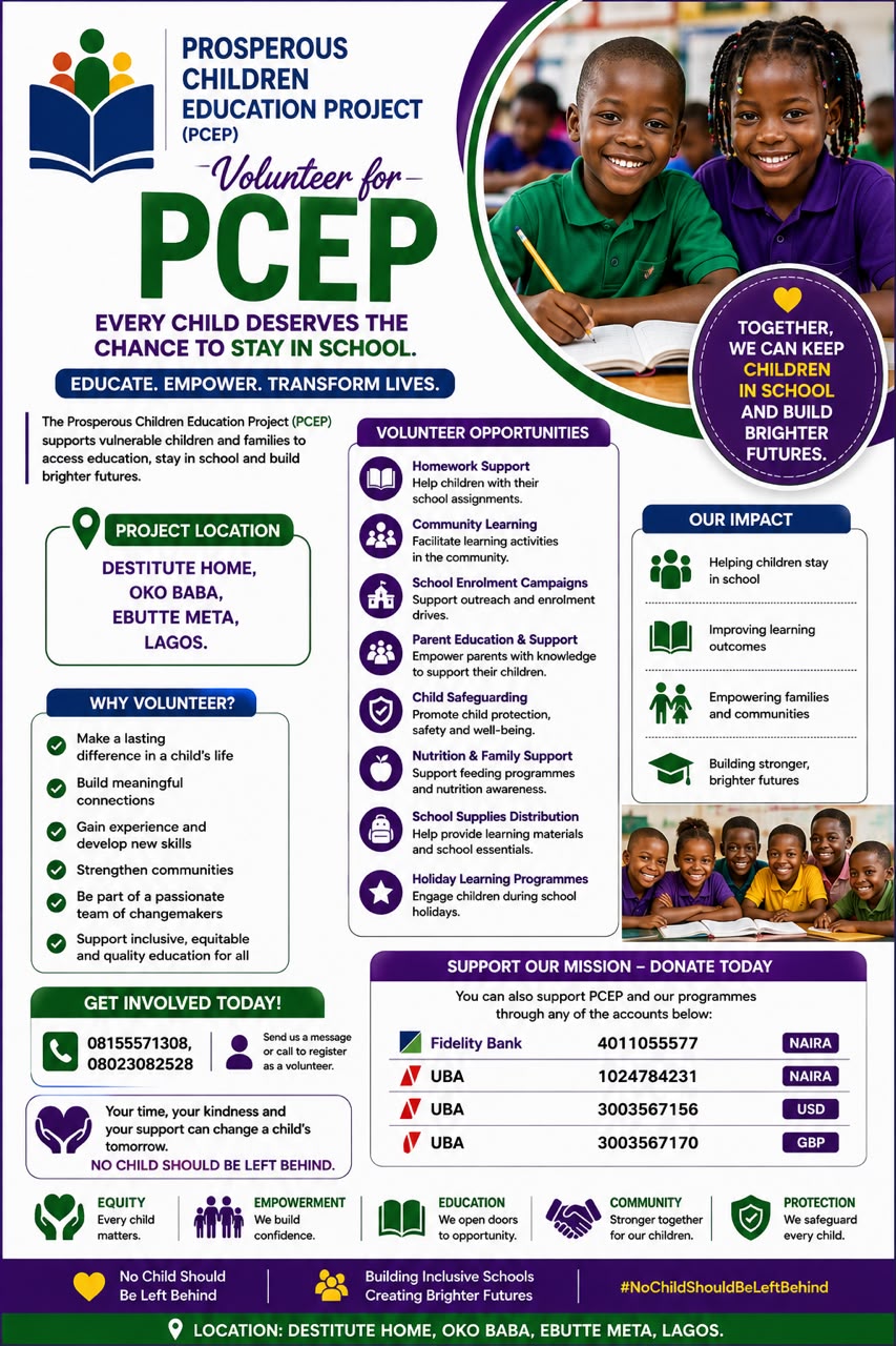 Volunteer for PCEP